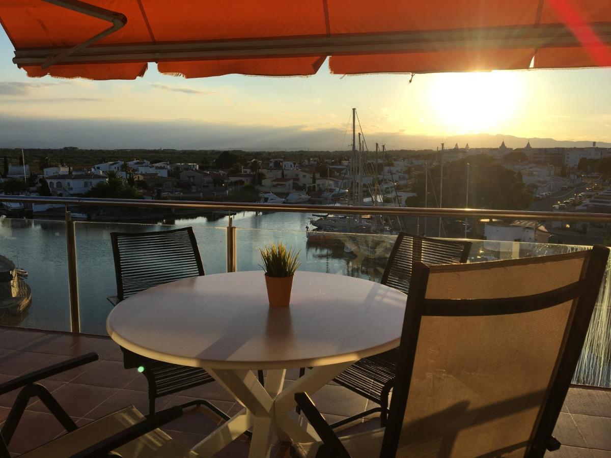 Vue Panoramique Sur La Mediterrannee, Appartement Sur Canal & Proche Plage Roses Luaran gambar